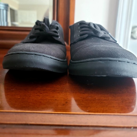 CUATER by TRAVIS MATTHEW Men's Quiet Shade Quincy Canvas Shoes Black/Black Sz10 - Picture 7 of 10